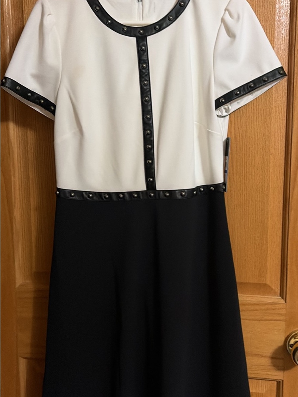 Karl Lagerfeld Black and White Dress